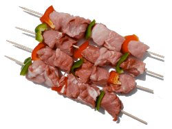 BROCHETTES DE PORC