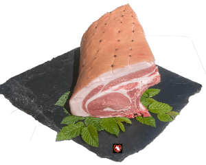 RÔTI DE PORC AVEC OS & COUENNE
