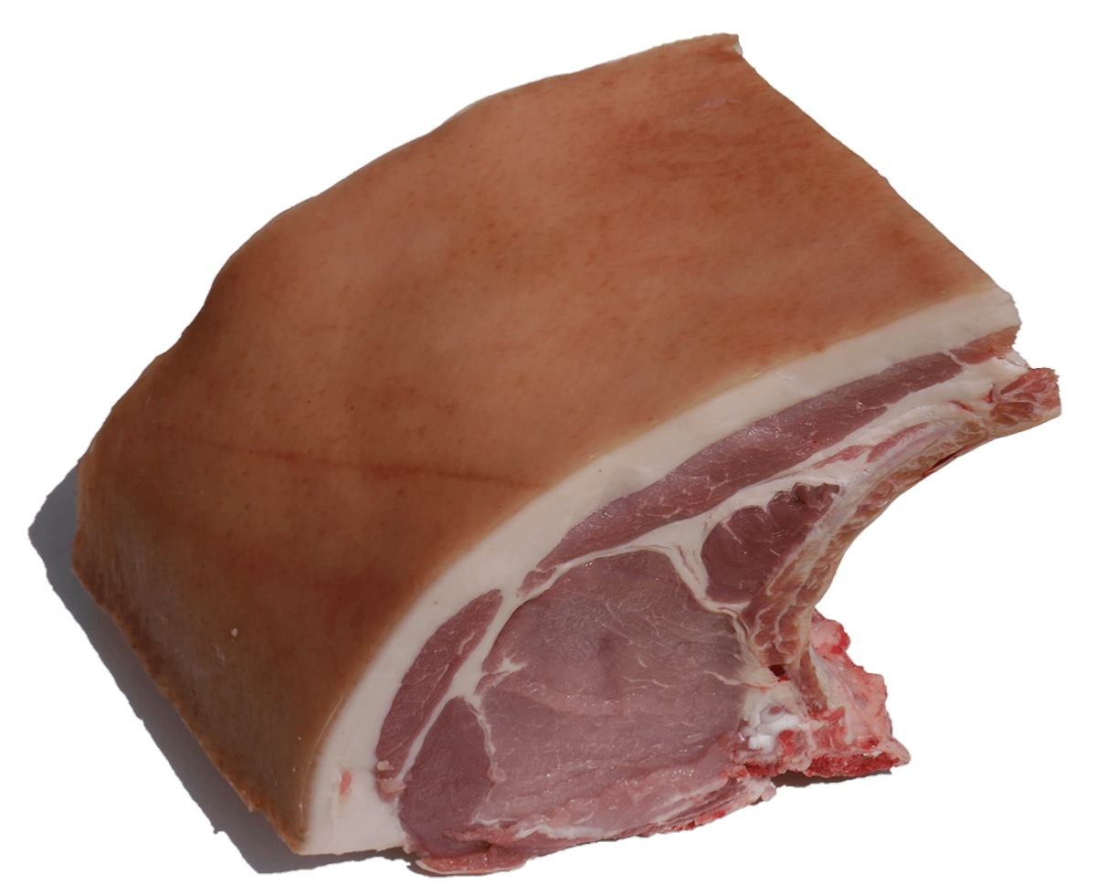Rôti de porc avec os