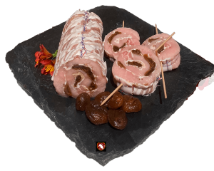 RÔTI FILET DE PORC AUX FIGUES