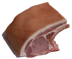 RÔTI DE PORC AVEC OS & COUENNE